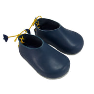 Baby Bella (Blue leather clog)