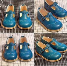 Load image into Gallery viewer, T-Bar Brogue (Blue)
