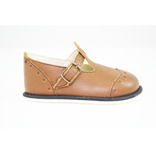 Load image into Gallery viewer, T-Bar Brogue (Brown)
