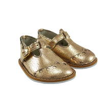 Load image into Gallery viewer, T-Bar Brogue (Bubble Gold)
