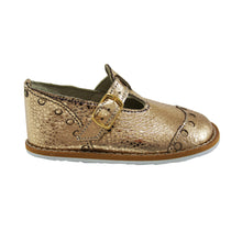 Load image into Gallery viewer, T-Bar Brogue (Bubble Gold)
