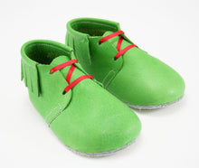 Load image into Gallery viewer, Simple Simon Tassel Boot (Green)
